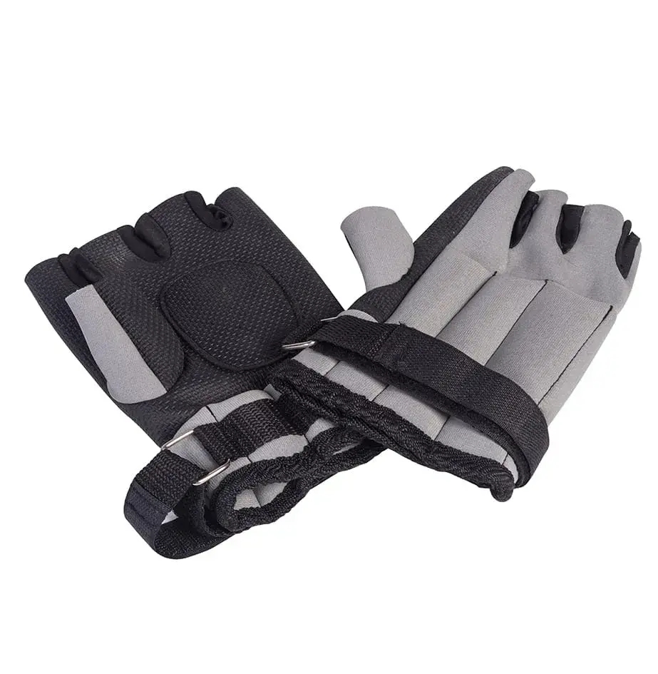 Guantes de gym con peso