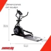 Caminador eliptico profesional para gimnasios - TE9929EP-M