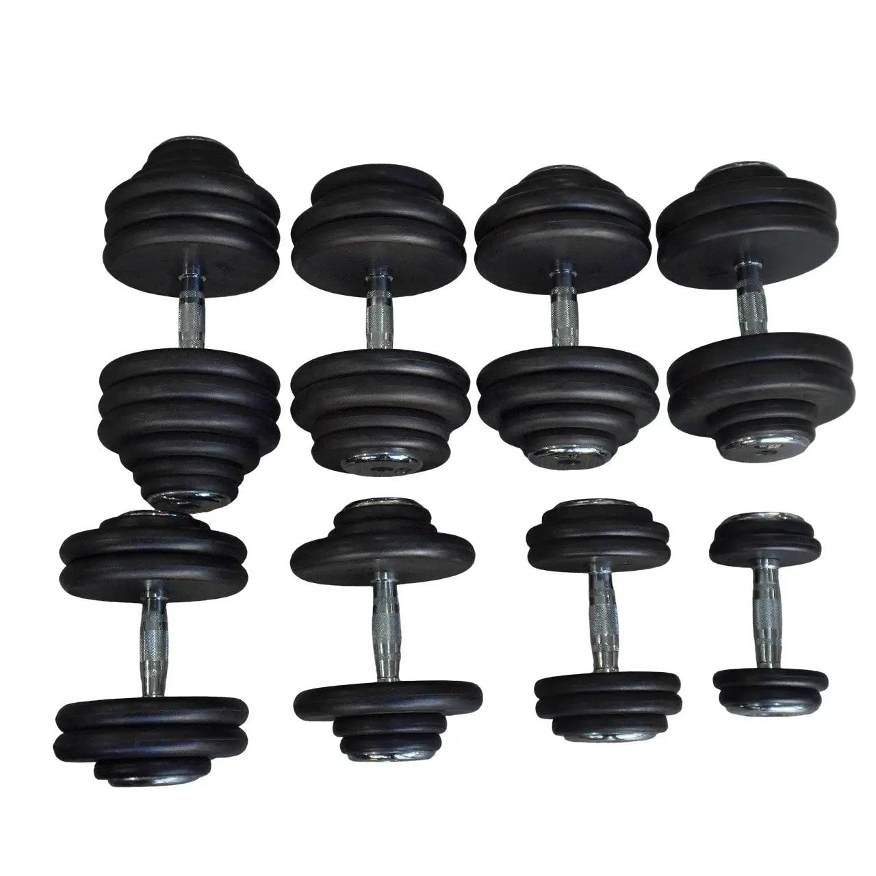 Mancuernas redondas engomadas