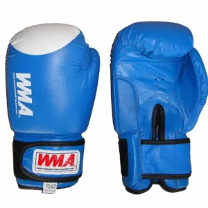 Guantes de boxeo cuero natural - WBG223/12-AZUL